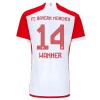 FC Bayern München Wanner 14 Fotbollströjor Barn Hemma tröja 2023-24 Kortärmad